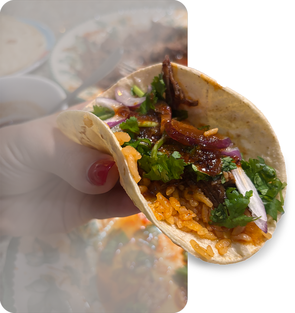 Birria Tacos Combo platter